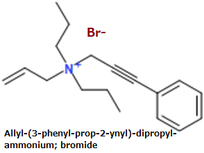 CAS#Allyl-(3-phenyl-prop-2-ynyl)-dipropyl-ammonium; bromide